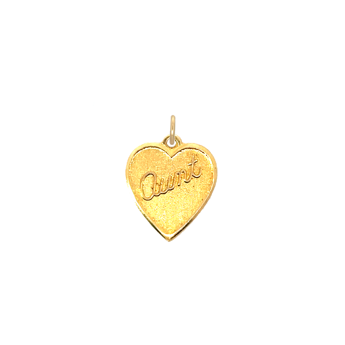 Aunt Heart Charm