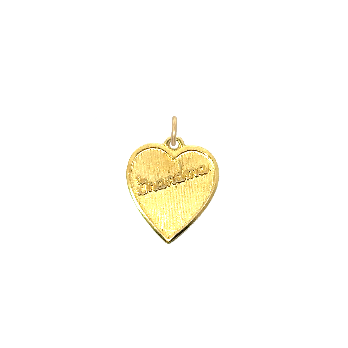 Grandma Heart Charm
