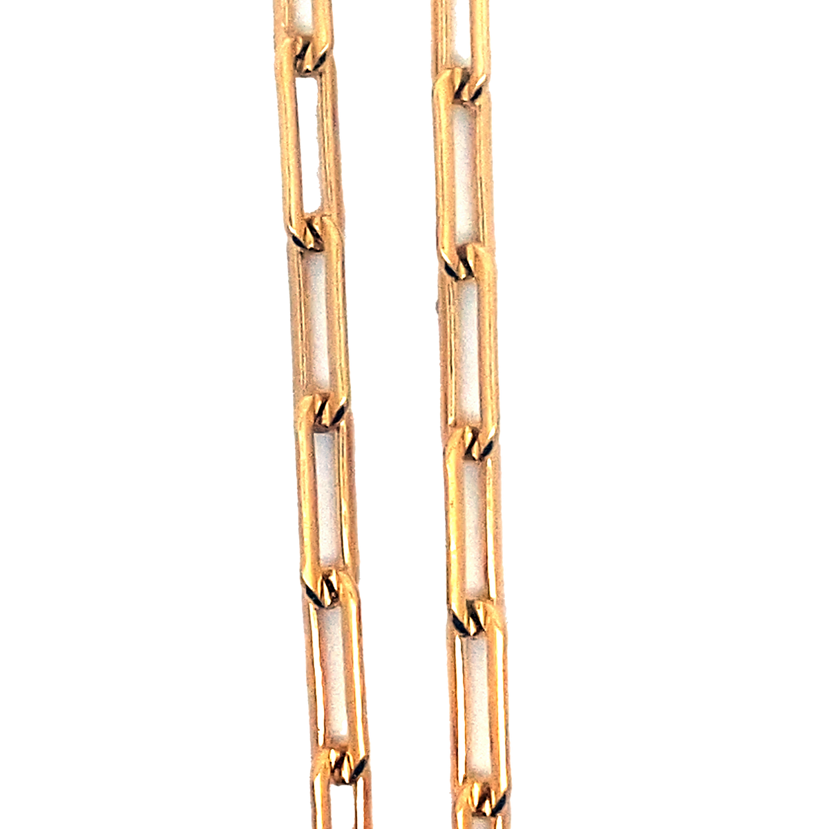 Heavy Paperclip Chain 16-18 inches Gold-Filled