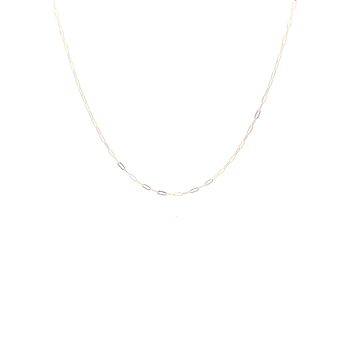 Light Paperclip Chain Gold-Filled