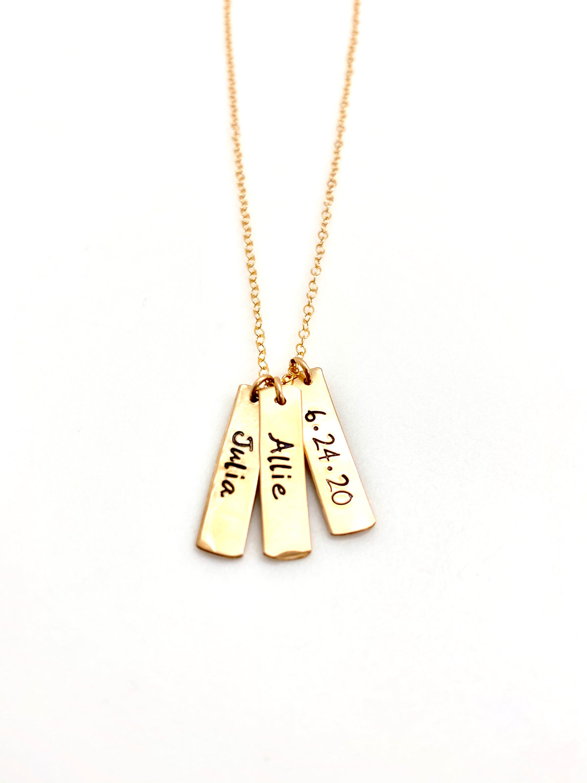 Trio Bar Necklace