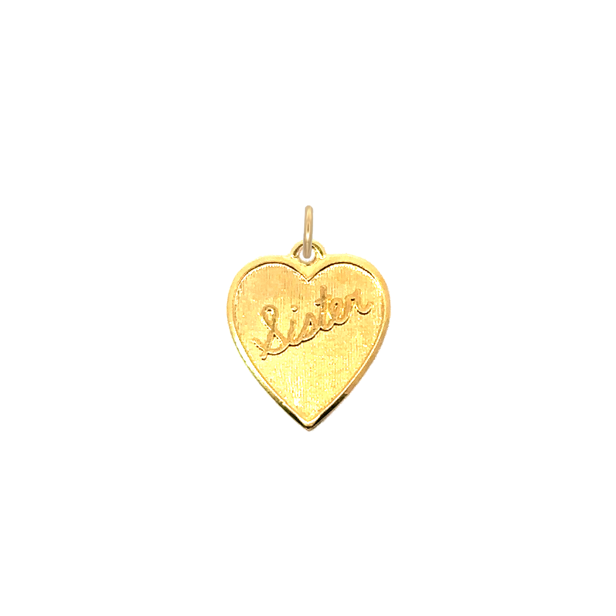 Sister Heart Charm