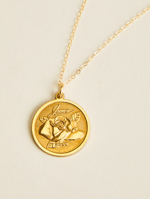 Flower of the Month Necklace