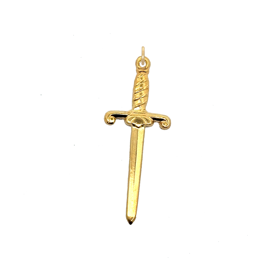 Fancy Sword Charm Vintage