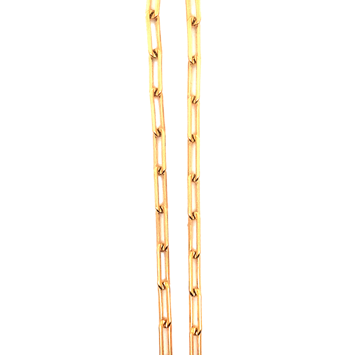 Heavy Paperclip Chain 16-18 inches Gold-Filled
