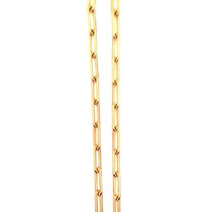 Heavy Paperclip Chain 16-18 inches Gold-Filled