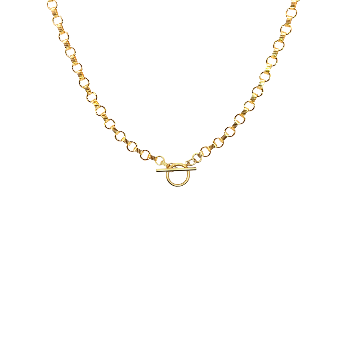 Heavy Cable Toggle Chain Gold-Filled