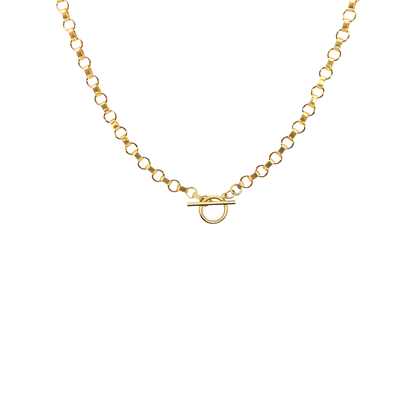 Heavy Cable Toggle Chain Gold-Filled