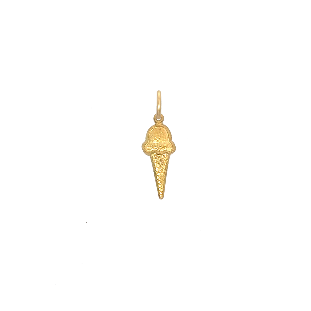 Ice Cream Cone Charm Vintage