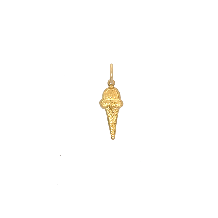 Ice Cream Cone Charm Vintage