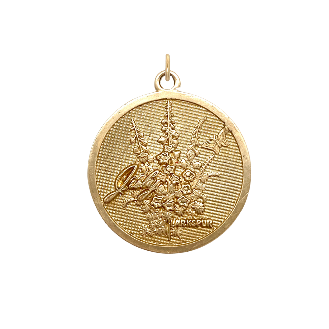 Flower of the Month Charm