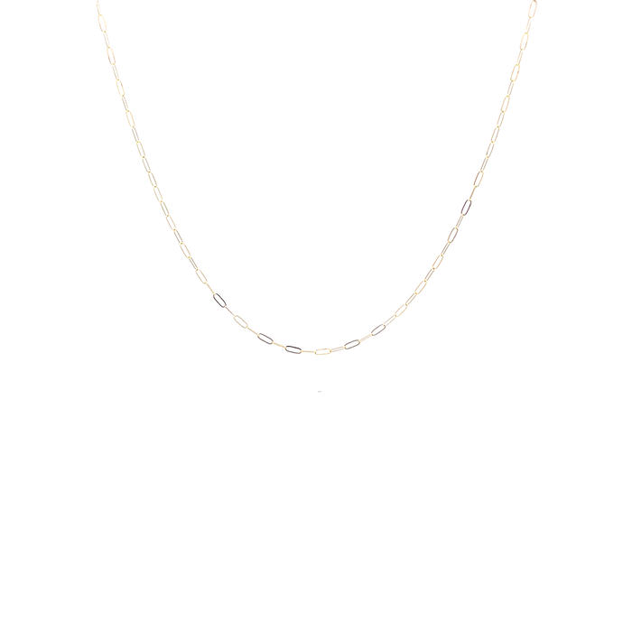 Light Paperclip Chain Gold-Filled