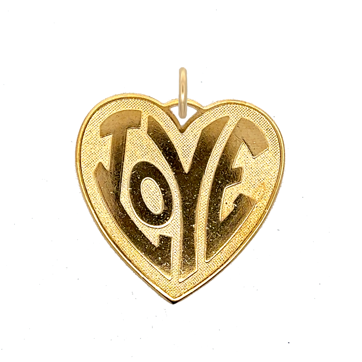 Love Heart Charm Large