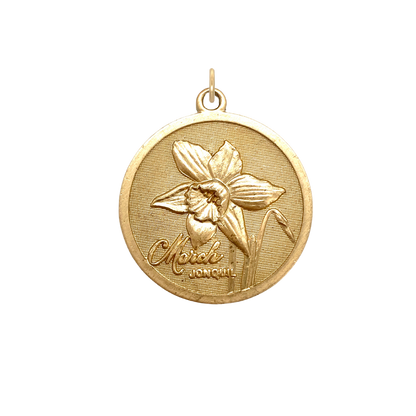 Flower of the Month Charm