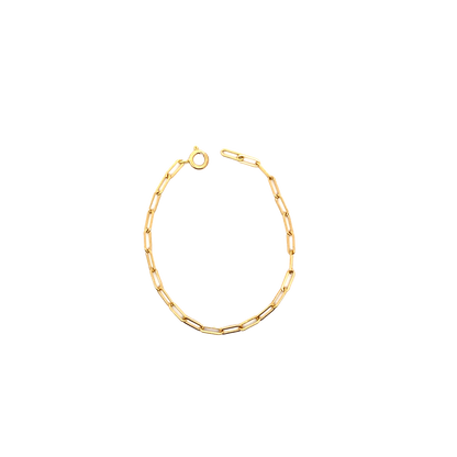 Gold-Filled Medium Paperclip Bracelet