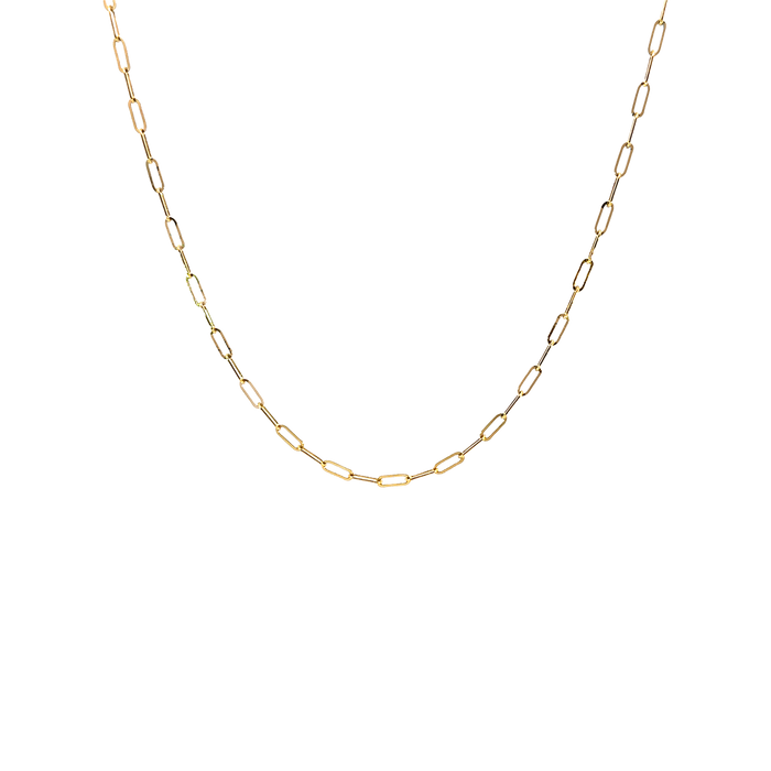 Medium Paperclip Chain Gold-Filled