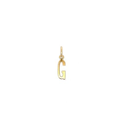 Skinny Letter Charms Vintage