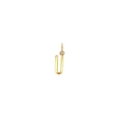 Skinny Letter Charms Vintage