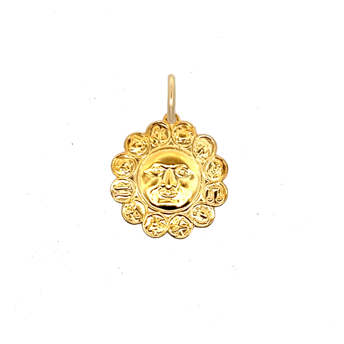 Sun Face Charm