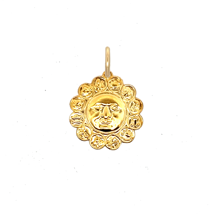 Sun Face Charm