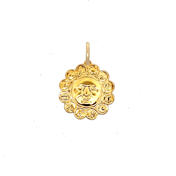 Sun Face Charm