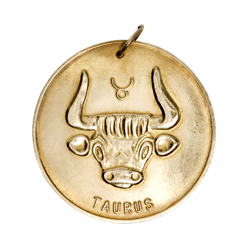 Taurus Vintage Coin Charm