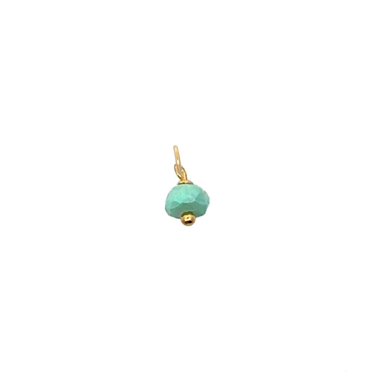 Turquoise Gemstone Charm