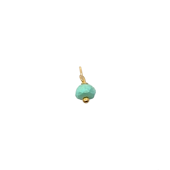 Turquoise Gemstone Charm