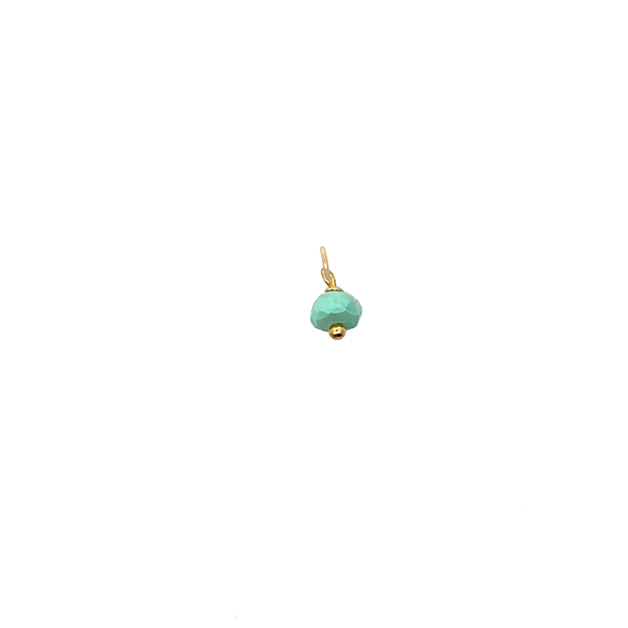 Turquoise Gemstone Charm