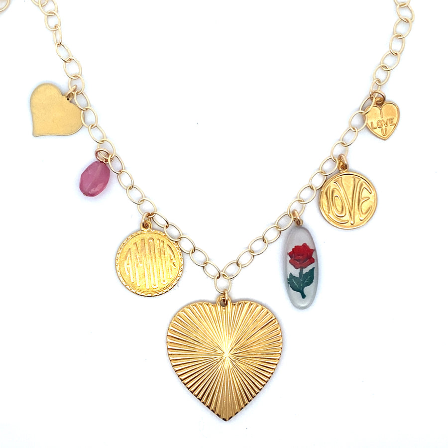 Limited Edition Heart Charm Necklace