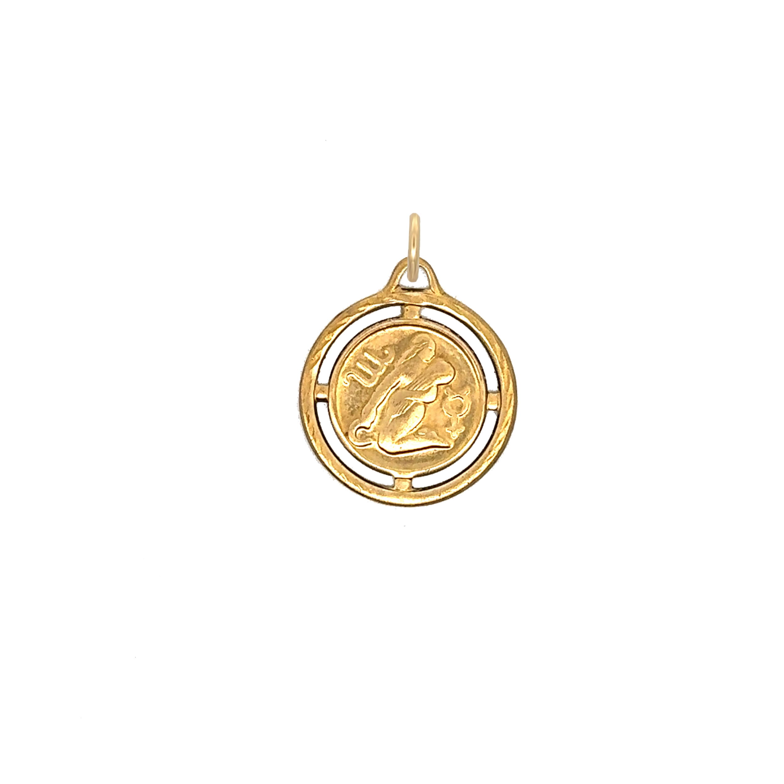 Broken China Jewelry Wedgwood Victorian September Almanac Virgo cheapest Zodiac Sterling Horizontal Oval Pendant