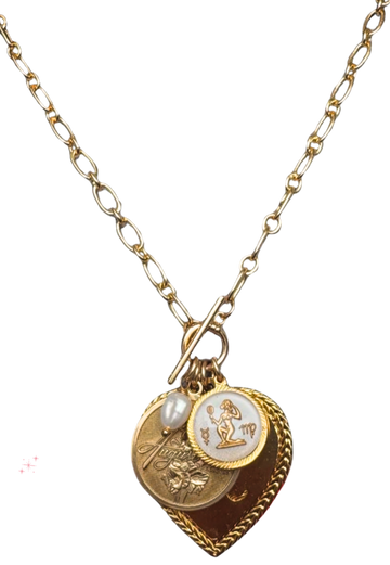 Virgo Featured Zodiac Stack Necklace