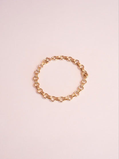Gold-Filled Heavy Cable Bracelet