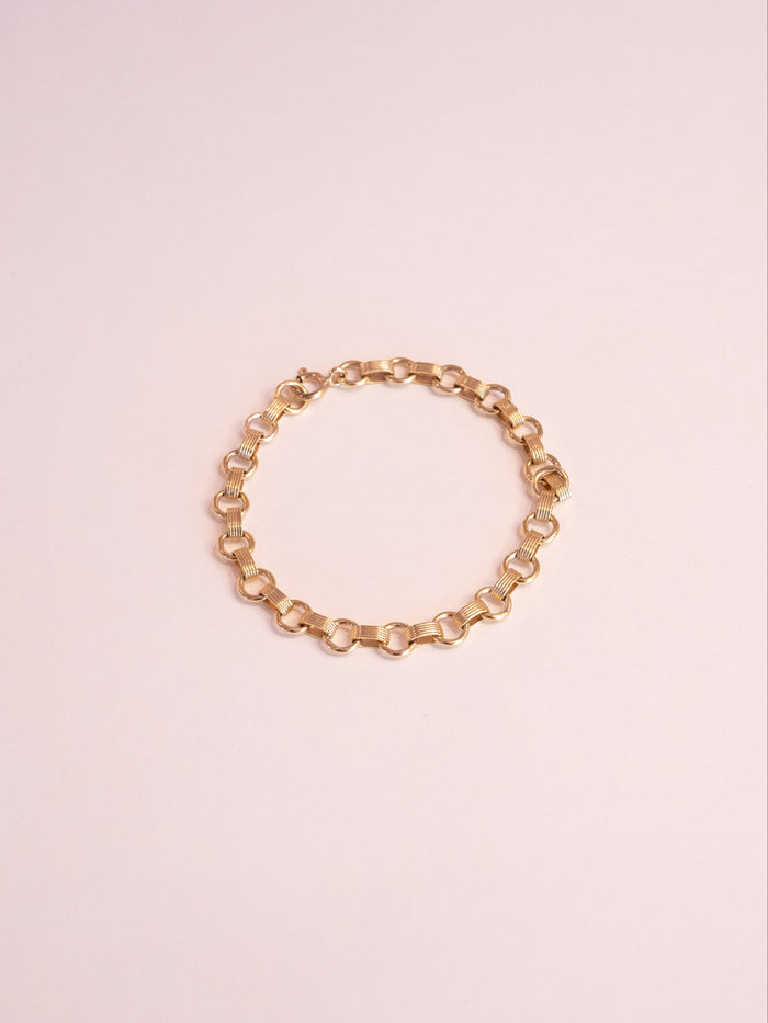 Gold-Filled Heavy Cable Bracelet