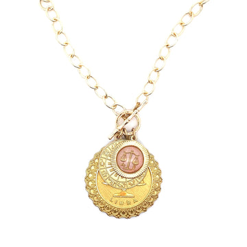 Zodiac Stack of the Month Necklace - October