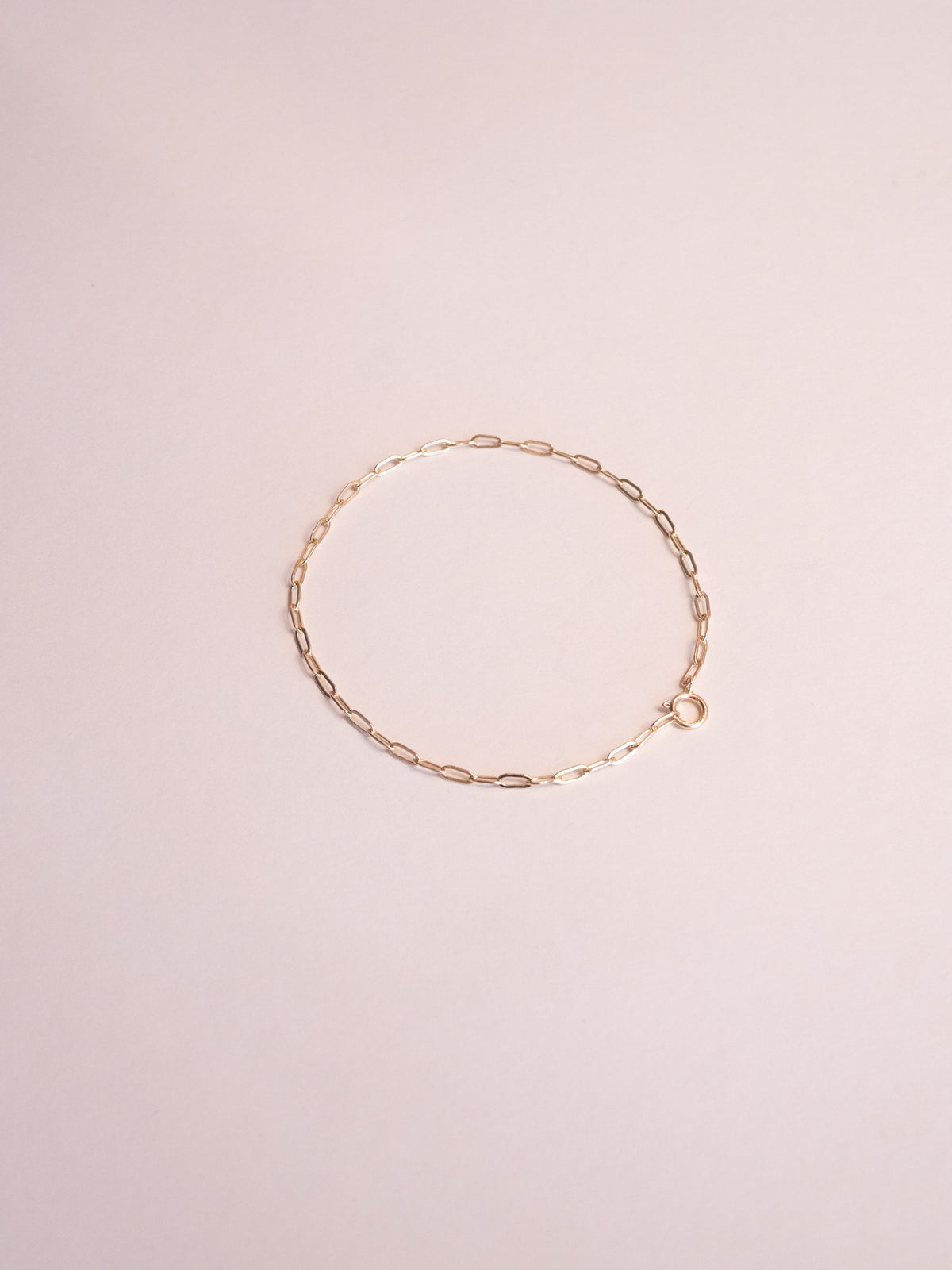 Light Paperclip Bracelet