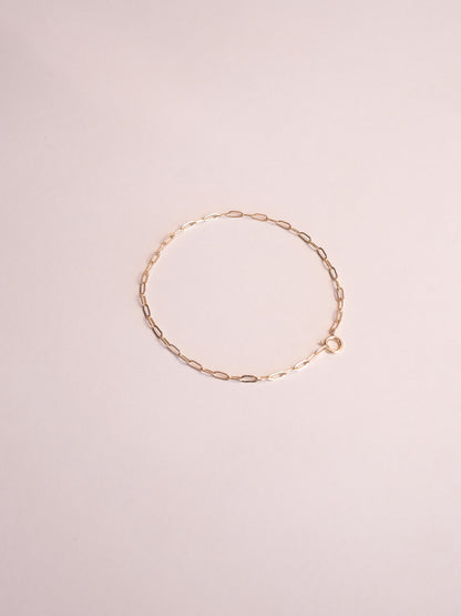 Light Paperclip Bracelet