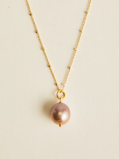 Pink Pearl Necklace