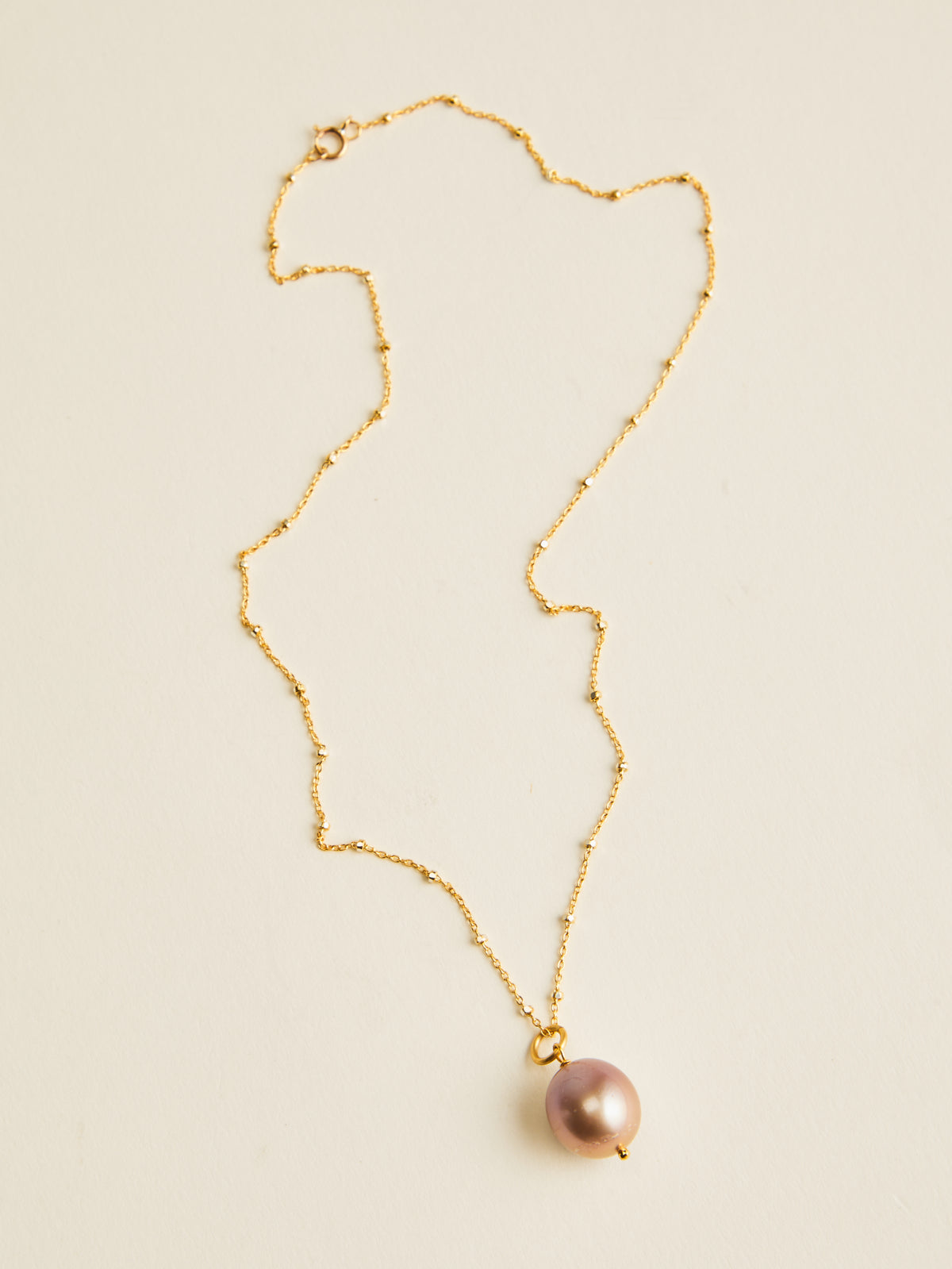 Pink Pearl Necklace