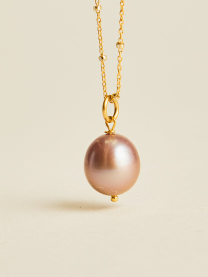 Pink Pearl Necklace