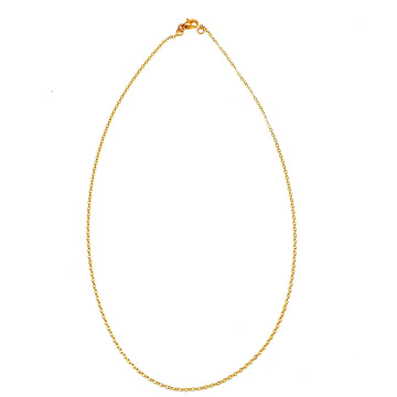 gold plated cable chain